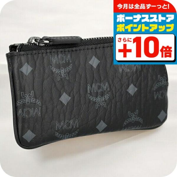 エム シー エム キーケース メンズ MCM MXKDSTA01 ブラック MCM（エムシーエム） エム シー エム キーケース メンズ レディース