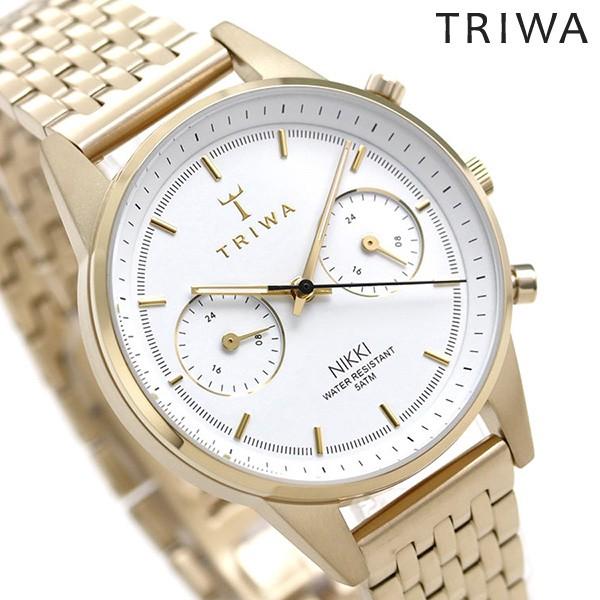 トリワ 時計 メンズ レディース 腕時計 Triwa アイボリー ニッキー Nkst102 Bs ホワイト ゴールド 腕時計のななぷれ 通販 Paypayモール