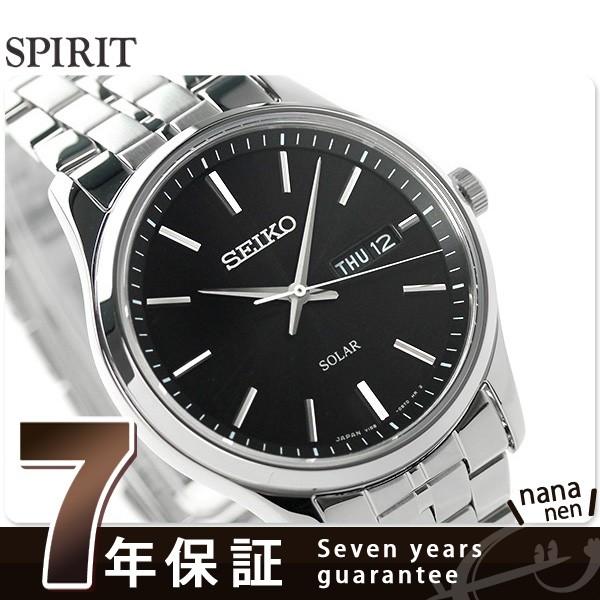 セイコー 腕時計 メンズ ソーラー SBPX069 SEIKO ブラック