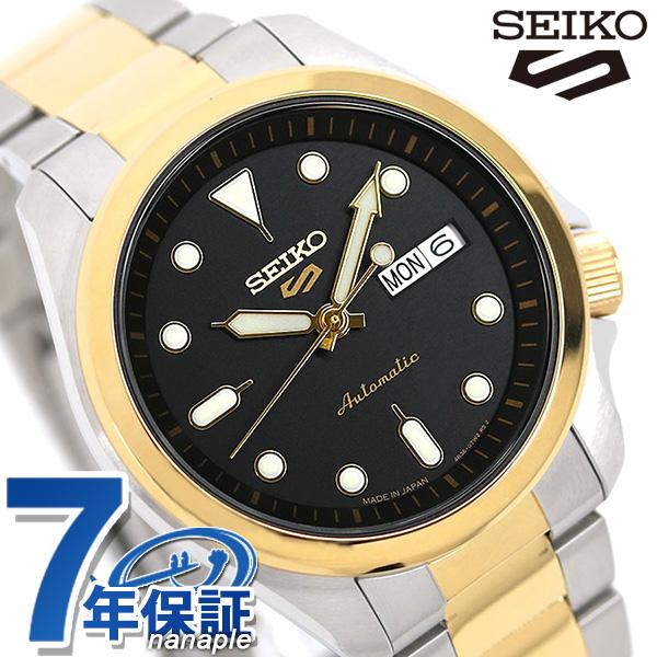 セイコー5 スポーツ 日本製 自動巻き 流通限定モデル メンズ 腕時計 SBSA050 Seiko 5 Sports ソリッドボーイ スポーツ ブラック×ゴールド :SBSA050:腕時計のななぷれ - 通販 - Yahoo!ショッピング セイコー5 スポーツ 日本製 自動巻き 流通限定モデル メンズ 腕時計 SBSA050 Seiko 5 Sports ソリッドボーイ スポーツ ブラック×ゴールド :SBSA050:腕時計のななぷれ - 通販 - Yahoo!ショッピング