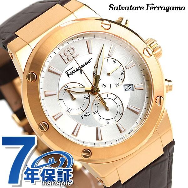 FERRAGAMO（フェラガモ） エフエイティ 44mm クロノグラフ メンズ