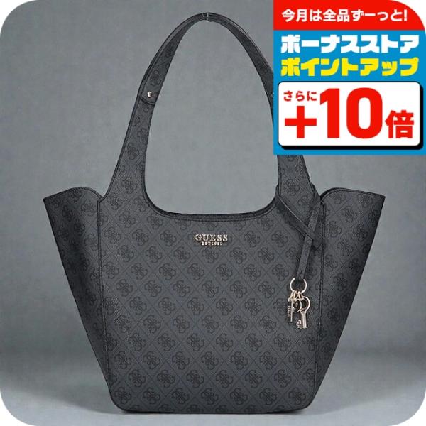 ゲス トートバッグ レディース ブランド GUESS CALISTA SG733422 COAL LOGO バッグ 軽量 手提げ 高級 おしゃれ プレゼント 女性 実用的 かわいい GUESS（ゲス） トートバッグ レディース ブランド GUESS CALISTA