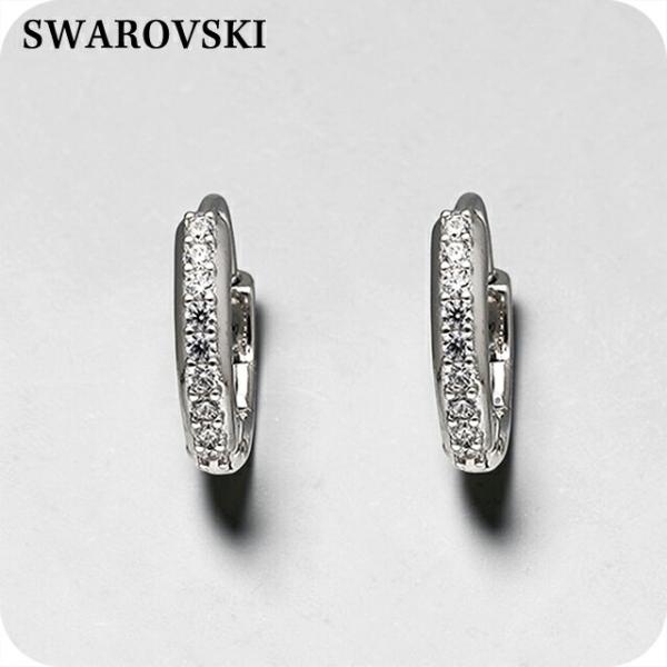 SWAROVSKI（スワロフスキー） ピアス レディース ブランド フープ 両耳