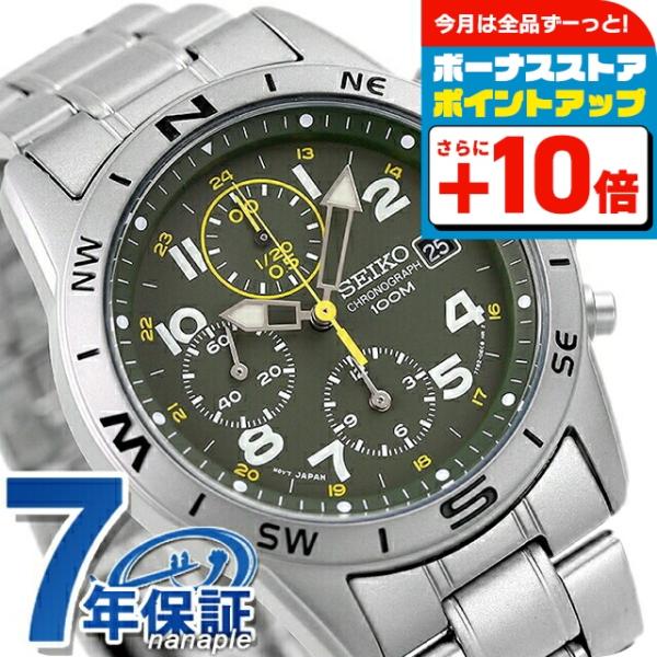 【限定特価】SEIKO セイコー SND377P アナログウォッチ Amazon.co.jp: [セイコーimport]SEIKO 腕時計 逆輸入 海外モデル