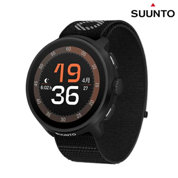 SUUNTO（スント） RUN ラン ALL BLACK 充電式クォーツ スマート