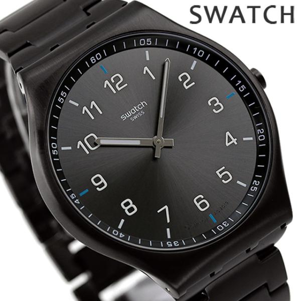 日は全品5倍に 17倍でポイント最大22倍 スウォッチ Swatch 時計 スキン アイロニー 42mm メンズ レディース 腕時計 Ss07b100g オールブラック 黒 腕時計のななぷれ 通販 Paypayモール