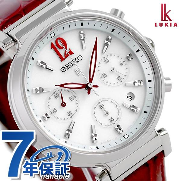 セイコー ルキア Seiko Lukia クロノグラフ ソーラー レディース 腕時計 Ssvs035 シルバー レッド 赤 綾瀬はるか 時計 Buyee Buyee Japanese Proxy Service Buy From Japan Bot Online