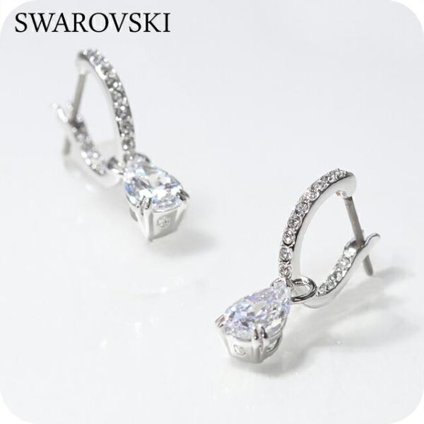 新品　スワロフスキー Swarovski Stilla フープピアス 2way SWAROVSKI（スワロフスキー） ピアス レディース SWAROVSKI Stilla