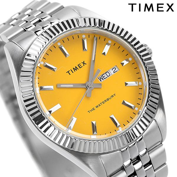 タイメックス 時計 ウォ ターベリー レガシー 41mm クオーツ メンズ 腕時計 Tw2v Timex イエロー Tw2v 腕時計のななぷれ 通販 Yahoo ショッピング