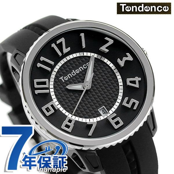 テンデンス 時計 ガリバー ミディアム 41mm メンズ レディース 腕時計 Ty Tendence ブラック 腕時計のななぷれ 通販 Paypayモール