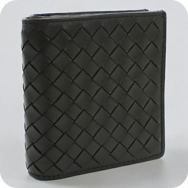 BOTTEGA VENETA（ボッテガ・ヴェネタ） 中古 二つ折り財布 コンパクト