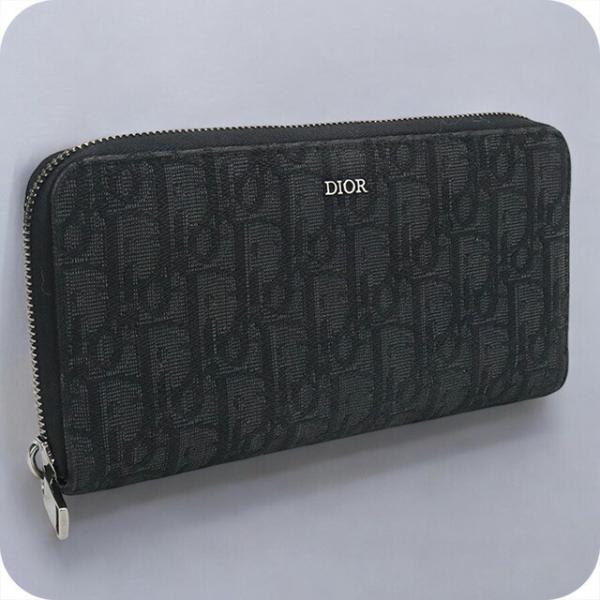 Christian Dior 中古 ディオール 長財布ラウンドファスナー Christian Dior 中古 ディオール 長財布ラウンドファスナー