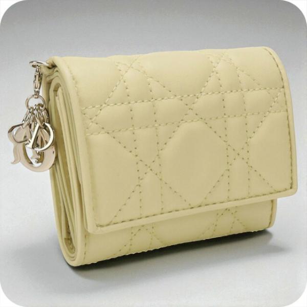 Christian Dior 中古 ディオール 三折財布 レディース ブランド