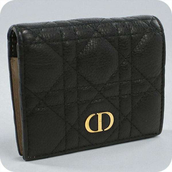 値下げ不可 クリスチャンDior 折財布レザー クリスチャンディオール Christian Dior クリスチャンディオール 二つ折り財布 レザー CD
