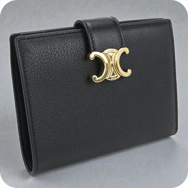 レディース　財布　中古 CELINE（セリーヌ） 中古 二折財布 レディース ブランド トリオンフ