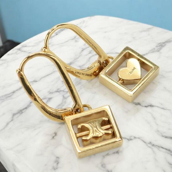 11/5はさらに+10倍 中古 セリーヌ ピアス レディース ブランド CELINE  