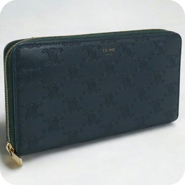 CELINE 中古 セリーヌ 長財布ラウンドファスナー レディース CELINE 中古 セリーヌ 長財布ラウンドファスナー レディース