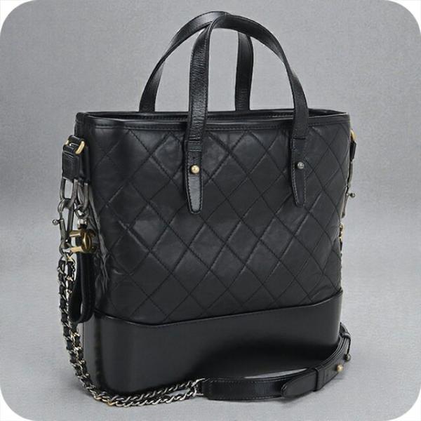シャネル ガブリエル ドゥ シャネル トートバッグ ショルダーバッグ 2WAY ブラック ラムスキン レディース CHANEL 【中古】 CHANEL（シャネル） 中古 トートバッグ レディース ブランド