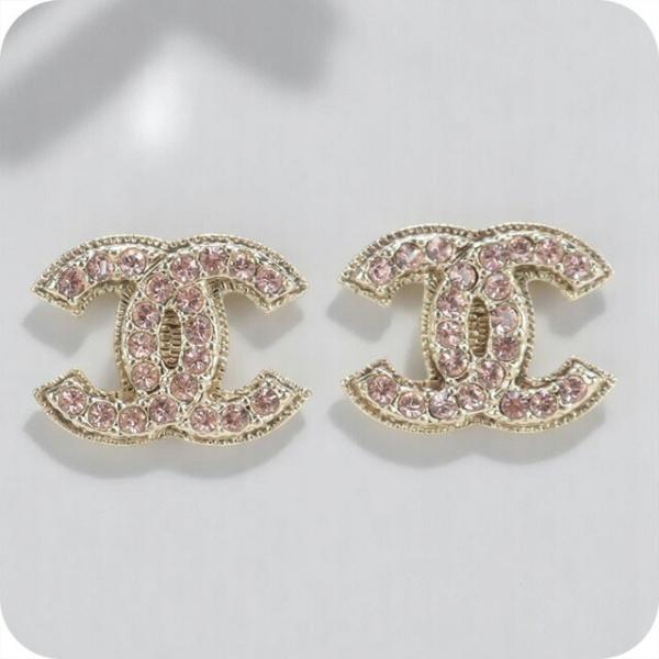 希少品！CHANELシャネル ロングストーンロゴピアス CHANEL シャネル