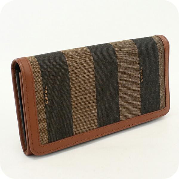 FENDI（フェンディ） 中古 長財布二折 レディース ブランド ペカン