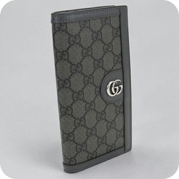 GUCCI（グッチ） 中古 長財布ニ折小銭入付き メンズ ブランド オフィ