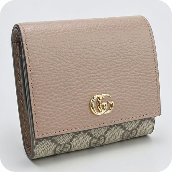 GUCCI（グッチ） 中古 二つ折り財布 二折財布 レディース ブランド