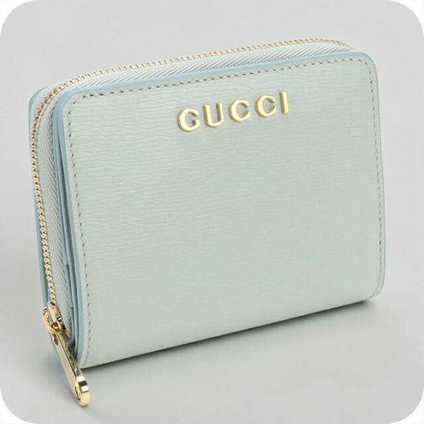 GUCCI グッチ 772639 スクリプト ミニウォレット 二つ折り財布（小銭入れあり） カーフ レディース [中古] GUCCI（グッチ） 772639 スクリプト ミニウォレット 二つ折り財布