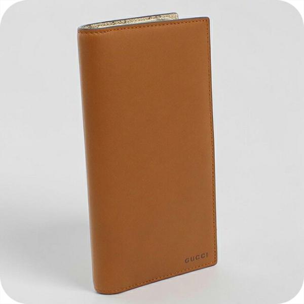 GUCCI 長財布 ブラウン GUCCI（グッチ） 中古 長財布二折 ユニセックス ブランド GUCCI GG