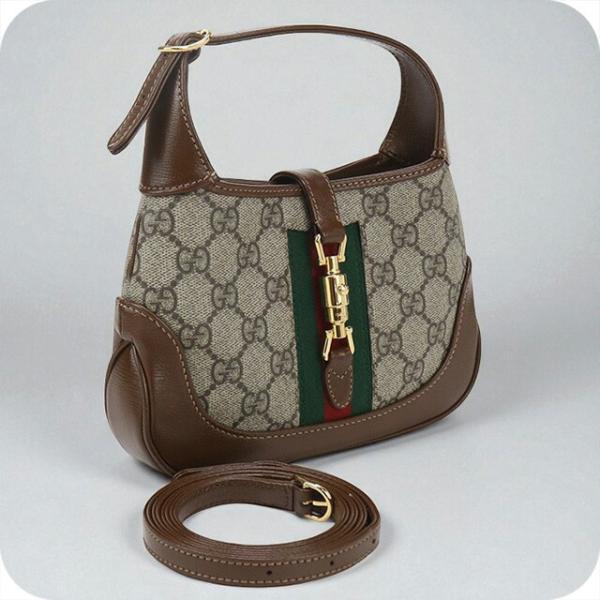 美品☆　グッチ　スウェード　ジャッキー　ハンドバッグ　ミニ　ベロア　ヌバック GUCCI（グッチ） 中古 ハンドバッグ レディース ブランド ジャッキー