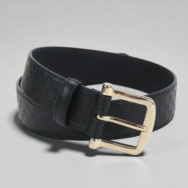 GUCCI 中古 グッチ ベルト メンズ ブランド マイクログッチシマ