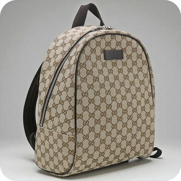 GUCCI ベージュ GGパターン リュック GUCCI（グッチ） 中古 リュック レディース ブランド GUCCI GG