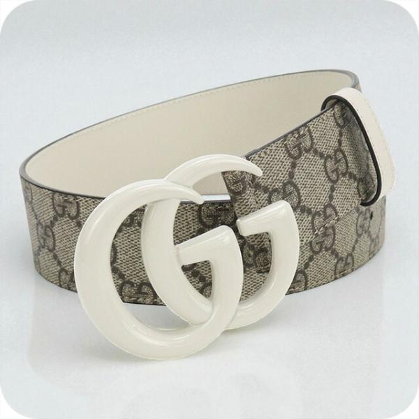 GUCCI（グッチ） 中古 ベルト レディース ブランド ダブルG ワイド