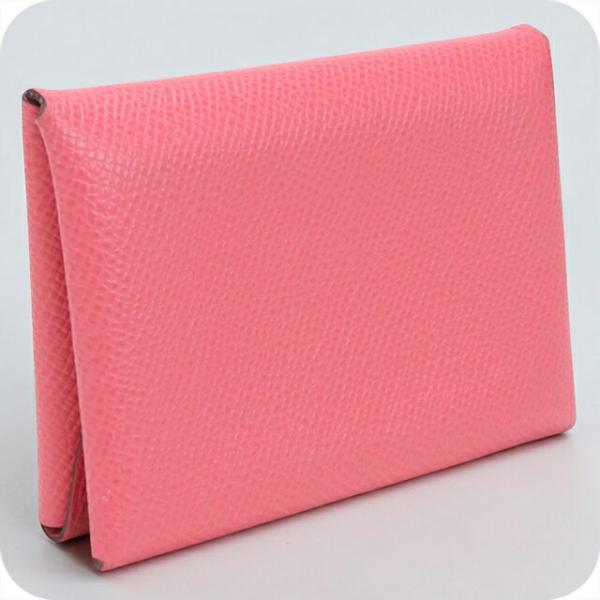 HERMES ケース 小銭入れ ピンク HERMES（エルメス） 中古 コインケース コンパクト 小銭入れ