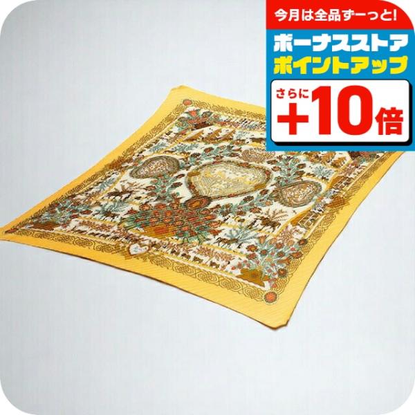 HERMES 中古 エルメス スカーフ レディース ブランド プリーツカレ90  