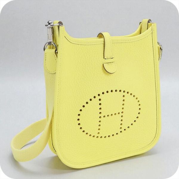 ショルダーバッグ　エブリンTPM 未使用　ゴールド HERMES（エルメス） エブリンTPM ショルダーバッグ ゴールド ブラウン