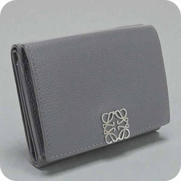 LOEWE（ロエベ） 中古 三折財布 レディース ブランド アナグラム