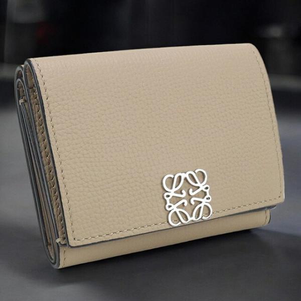 LOEWE（ロエベ） 中古 三折財布 レディース ブランド アナグラム