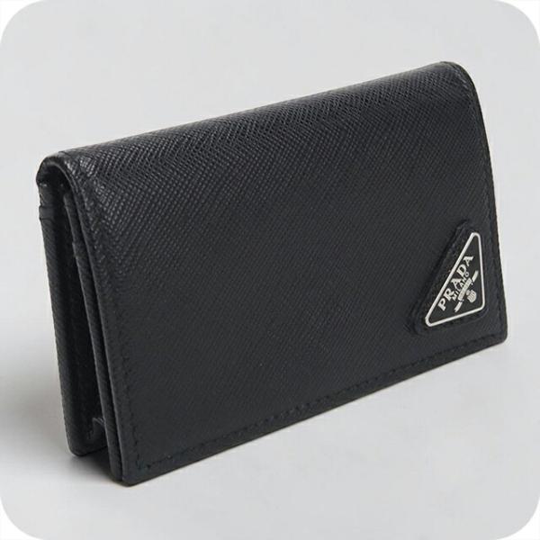 PRADA（プラダ） 中古 名刺入れ メンズ ブランド サフィアーノ