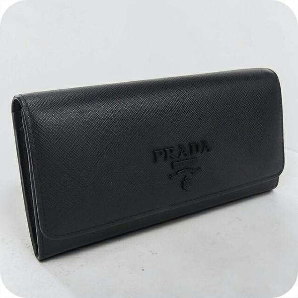 PRADA（プラダ） 中古 長財布二折 レディース ブランド サフィアーノ