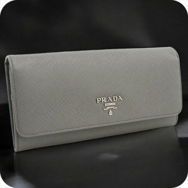 PRADA（プラダ） 中古 長財布ニ折小銭入付き レディース ブランド 