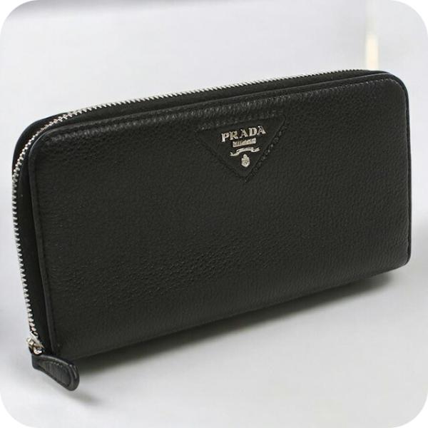 PRADA（プラダ） 中古 長財布ラウンドファスナー レディース ブランド