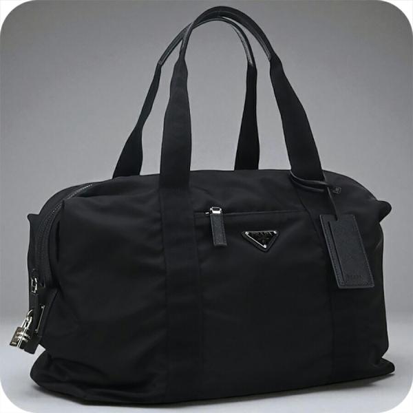 PRADA（プラダ） 中古 ボストンバッグ メンズ ブランド ダッフルバッグ