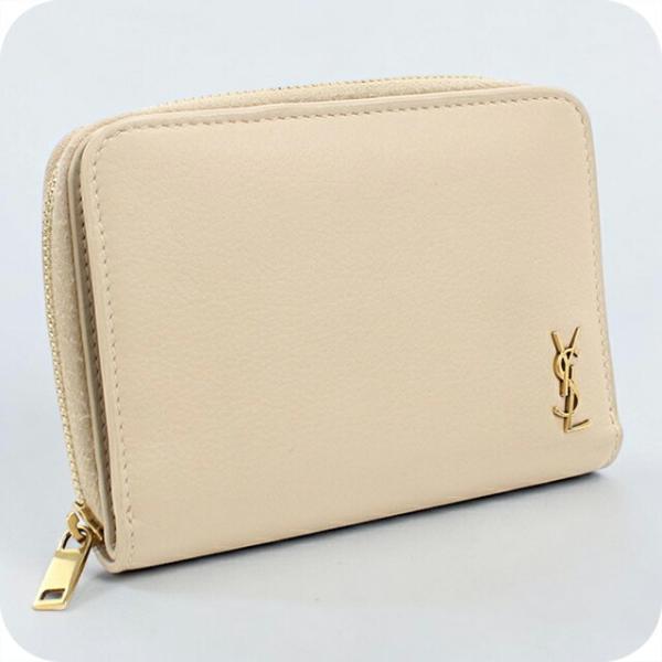 SAINT LAURENT 中古 サンローラン 二つ折り財布 二折財布 レディース