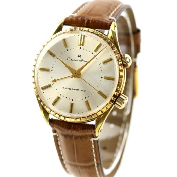 CITIZEN（シチズン） 中古 OH済 アラーム 4H アンティーク 手巻き
