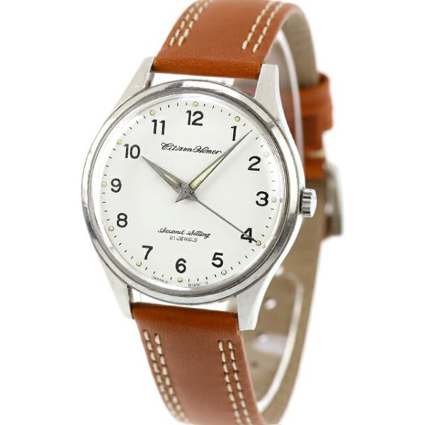 ジャンク 不動 国鉄ホーマー 手巻き時計 CITIZEN（シチズン） 中古 ホーマー 手巻き 国鉄 昭和45年 鉄道時計