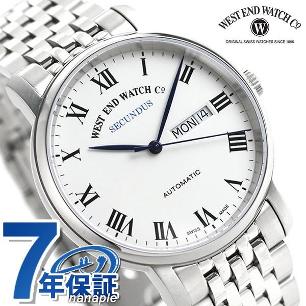 ウエストエンド セカンダス 40mm 自動巻き メンズ 腕時計 WE.SCD.40.WH