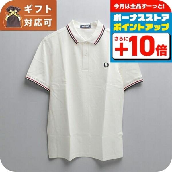 フレッドペリー Fred Perry ポロシャツ M3600 ホワイト（T60） FRED PERRY フレッドペリー The Fred Perry Shirt M3600