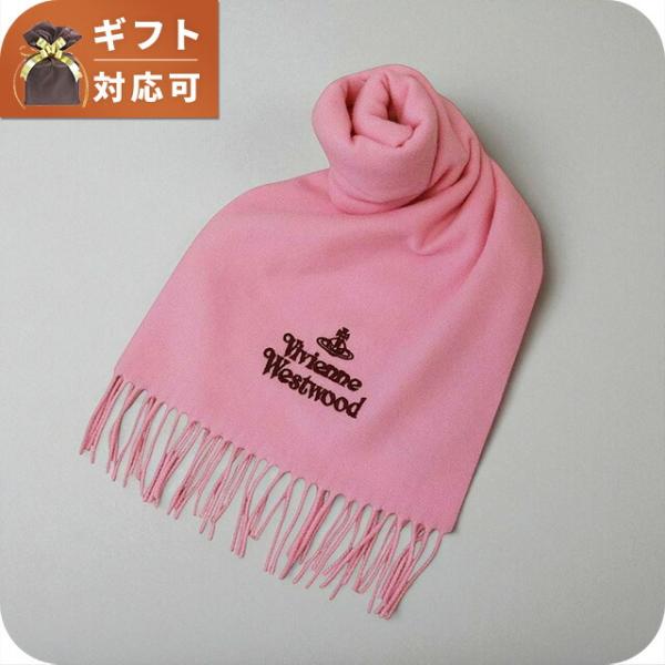 Vivienne Westwood ピンク マフラー 新品タグ付き Vivienne Westwood（ヴィヴィアンウエストウッド） マフラー 25-W00Q7