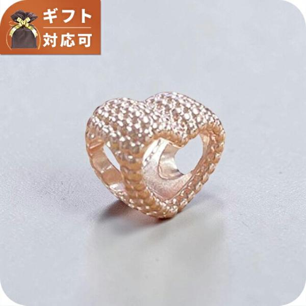 PANDORA（パンドラ） PANDORA Moments Beaded Open Heart Charm