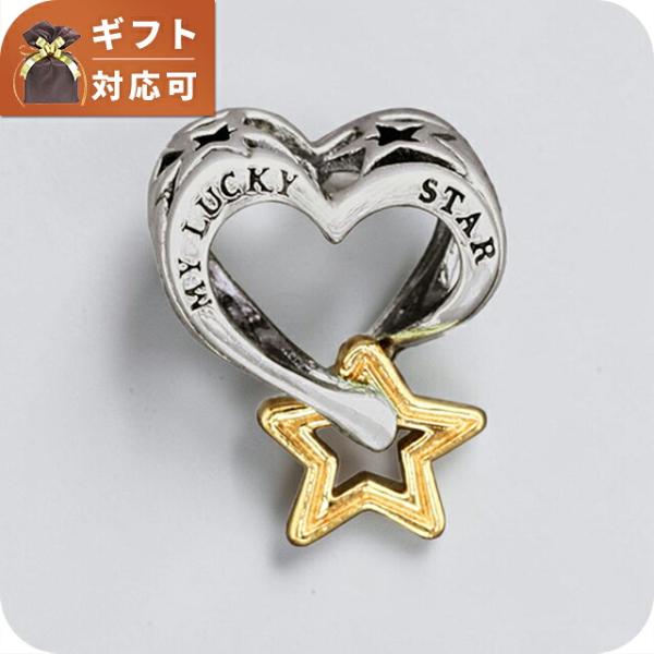 パンドラ PANDORA Lucky Star &amp; Heart Charm ブレスレットチャーム レディース 763513c00 シルバー